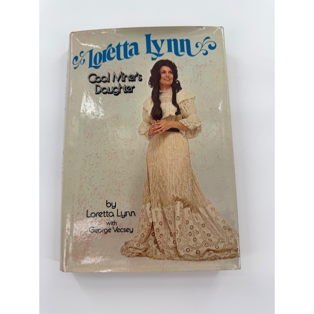 Loretta Lynn Coal Miner's Daughter 1976 Hardcover Book First Edition